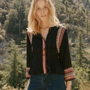 Dôen Priere Top w/ Tags and Extra Button